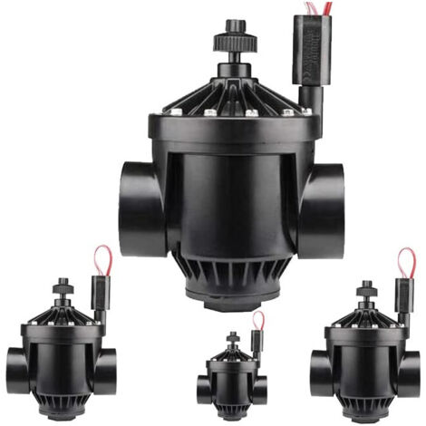 Lot De 5 Électrovannes PGV-101 24V 1" Hunter Avec Régulateur De Débit - Irrigation Résidentielle