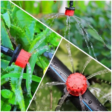 Lot De 100 Goutteurs Autorégulants 8 L/h - Irrigation Précise Pour Jardin Et Agriculture - Fabriqués En Italie