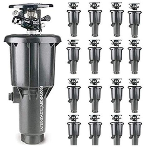 Lot de 25 Arroseur agricole à impact escamotable MaxiPou 6-13 m 1/2'' Circulaire et réglable (1/5)