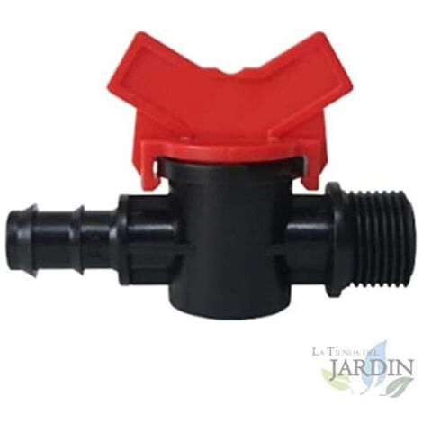 Lot De 5 Vannes D'arrêt 3/4" Pour Tuyau Goutte-à-goutte 16 Mm - Pression 4 Bars - Arrosage Jardin
