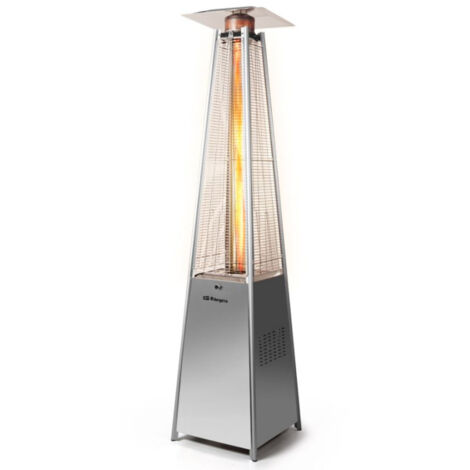 Tristar KA-5287 Chauffage Terrasse Électrique - 2000W, 3 Niveaux, IPX4 - Pour Extérieur