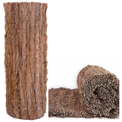 Tapis de bruyère, Brise Vue 1 x 3 m. Résultats météorologiques, Clòture Naturel Jardin, dissimulation totale 100% (1/5)