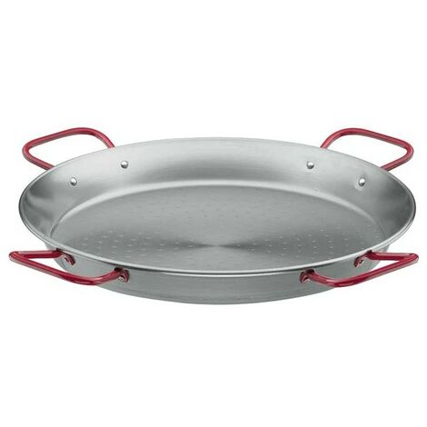 Poêle à Paella Ronde 44,5 Cm - Compatible Induction, Feu, Four, Barbecue - 3