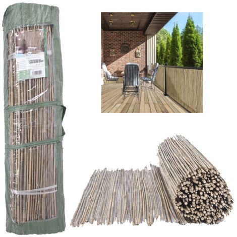 Canisse En Roseau Naturel WERKA PRO - Brise-vue 5m - Protection Intimité Et Vent - Plusieurs Dimensions