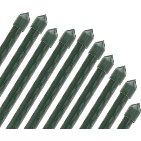Lot De 10 Tuteurs Bambou Naturel 180 Cm - Bricomed Pour Plantes