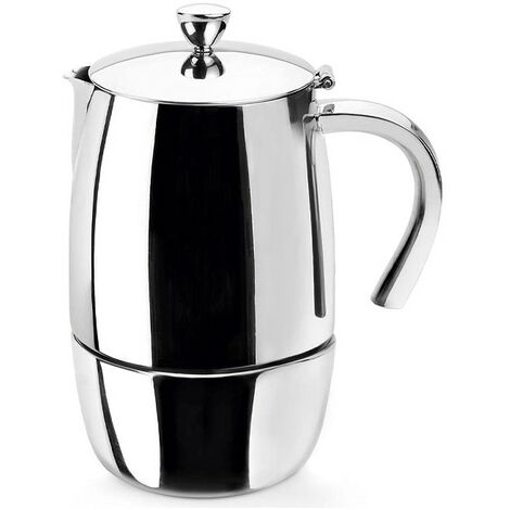 Cafetière Italienne 12 Tasses en Acier Inoxydable - Cafetiere & Tradition