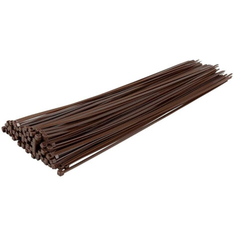 Lot De 40 Serre-câbles En Nylon, 3,6 X 200 Mm, Blancs