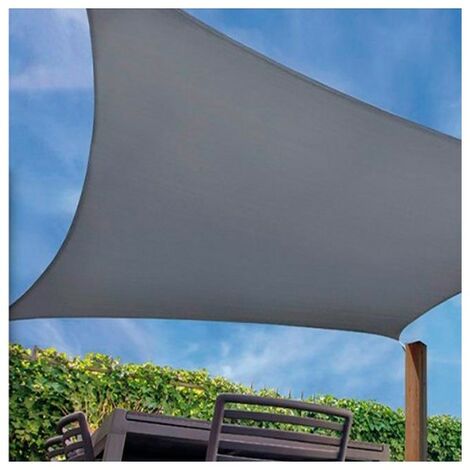 HanSe Voile D'ombrage Carré, En Toile, 2 X 2 M, Sable, En 100