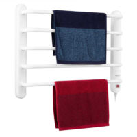 Sèche-serviettes électrique avec Radiateur 90W TH8002. Sèche et réchauffe les serviettes