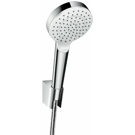 hansgrohe Crometta Brausehalterset 1jet mit Brauseschlauch 125