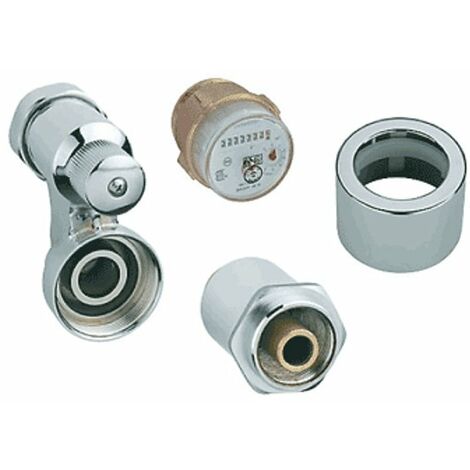 Ventilzähler Komplett-Set KOAX  80mm, 3/4, Kaltwasser, Qn 1,5