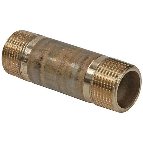 Viega Rotguss Langnippel, AG/AG, Model-Nr. 3530, 1/2" x 70mm