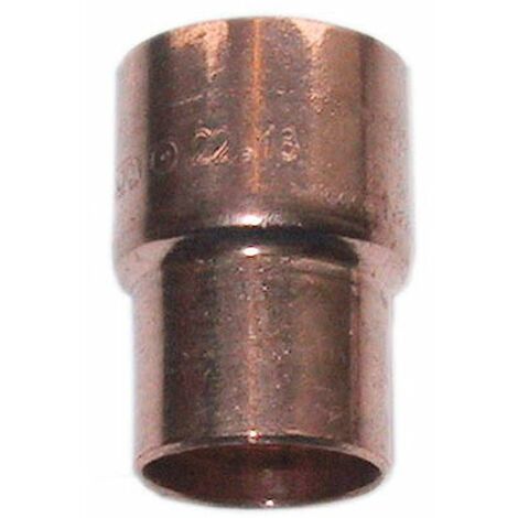 Reduzierung 22x18mm, Absatznippel zu 22mm Lötmuffe
