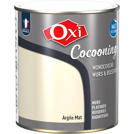Owatrol-COCOONING MURS & BOISERIES MAT VELOURS-Peinture d'intérieur monocouche pour murs & boiseries fini mat velours-Argile 2.5 litres (1/2)