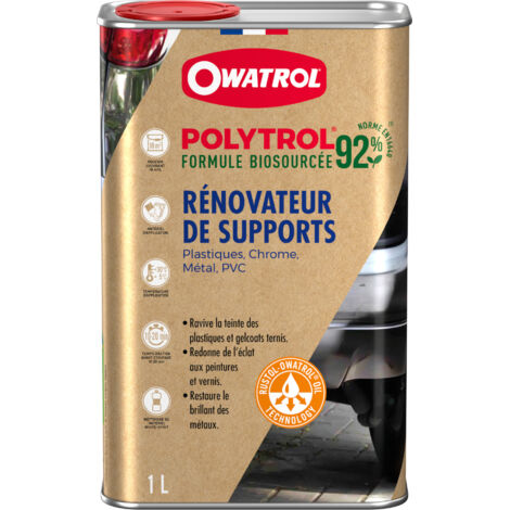 Owatrol – Rénovateur de couleur biosourcé 1L – Pour métaux, plastiques et pierres – Protection UV et humidité – Application facile - owp14