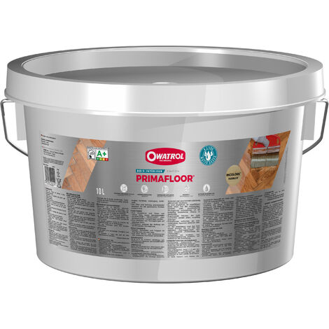 Fond dur + teinte à bois en phase aqueuse Owatrol PRIMAFLOOR Incolore (owp12) 10 litres