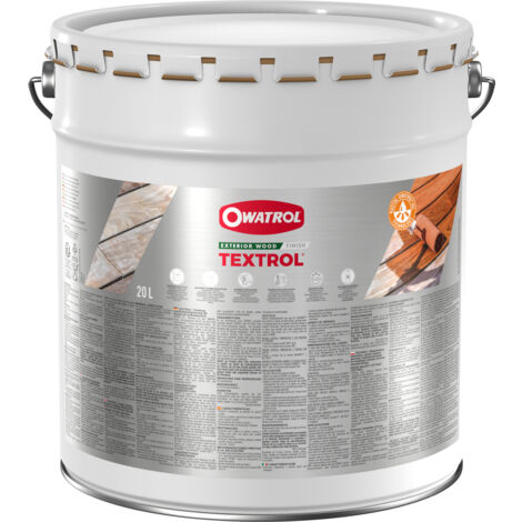 Owatrol – Saturateur extérieur bois résineux 20 litres – Incolore – Protection longue durée pour bois tendres – Application facile sur surfaces horizontales et verticales