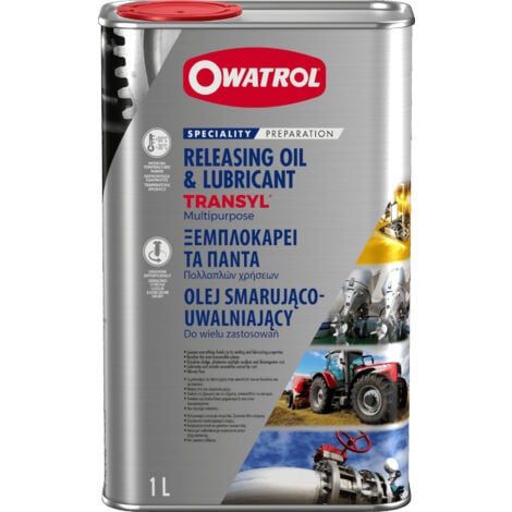 Dégrippant et lubrifiant multifonction Owatrol TRANSYL®  1 litre
