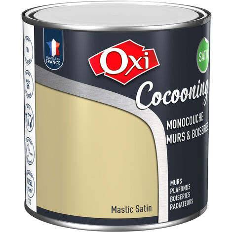 Owatrol-COCOONING MURS & BOISERIES SATIN-Peinture d'intérieur monocouche pour murs & boiseries-Mastic 0.5 litre (1/2)