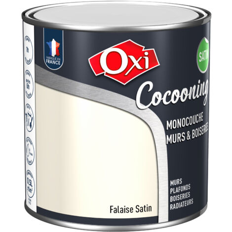 Oxi Peinture acrylique satin gris falaises 0,5 litre