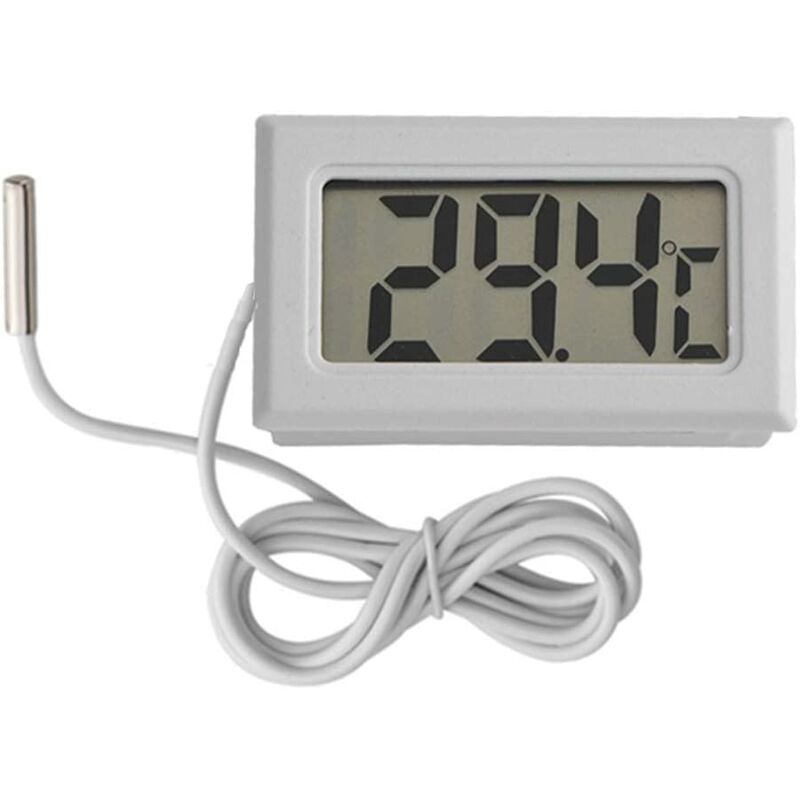 Occasitop Mini-numérique LCD thermomètre//hygromètre//capteur Blanc