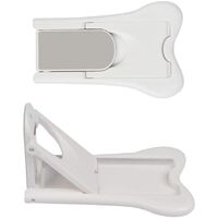 Soekavia 2 Pcs Bloque Porte Coulissante Verrouillage De Securite Pour Bebe Bloque Fenetre Placard Serrures Securite