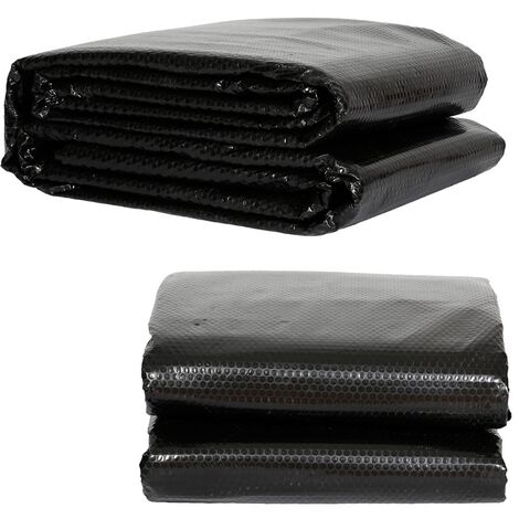 Melko Solar Foil 8x5m Black Pool Heating Thermal Tarpaulin Pool Cover Solar Heating   (1/4)