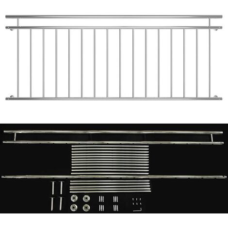 Melko balaustra per balconi 225CM balaustra per balconi in acciaio inox balaustra per balconi 