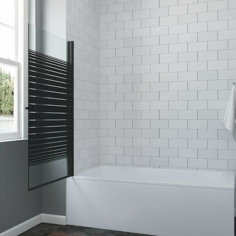 Duschtrennwand TOM 80 X 140 Cm – Aus 6 Mm ESG-Sicherheitsglas Mit Lotus-Effekt, Verchromte Profile