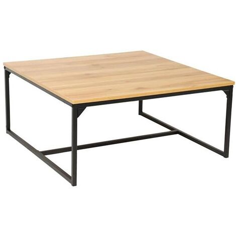 Mesa de diseño Mesa de centro Mesa lateral de metal 80x80 Mesa de sala