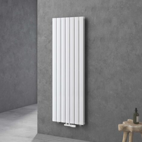 doporro Vertikal Badeizkörper Badheizung 160x54cm Weiß Doppellagig Heizkörper Flachheizkörper Mittelanschluss Flach Paneelheizkörper 1680Watt