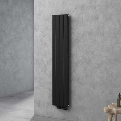 doporro Vertikal Badeizkörper Badheizung 160x30cm ‎Anthrazit  Doppellagig Heizkörper Flachheizkörper Mittelanschluss  Flach Paneelheizkörper 920Watt