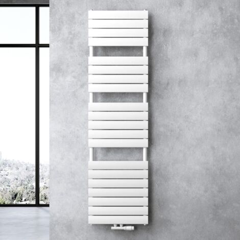 doporro Design Badheizung Flachheizkörper 180x50cm Weiß Paneelheizkörper Einlagig Horizontal Mittelanschluss Bad-Heizkörper