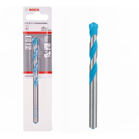 Bosch CYL-9 Mehrzweckbohrer Ø 8 mm Professionel MultiContruction (1/2)