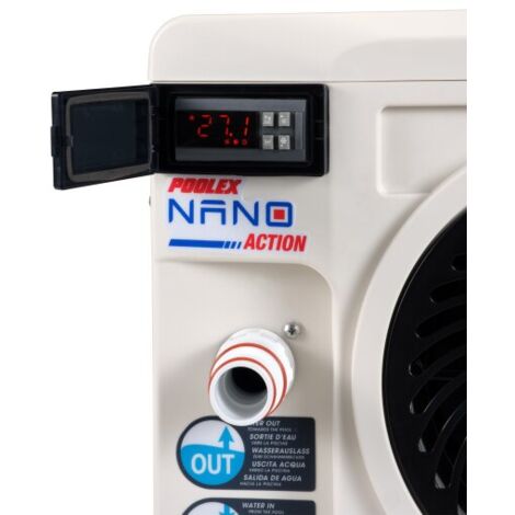 Poolex Nano Action Wärmepumpe SPA Poolheizung 16m3 4kw Schwimmbadheizung