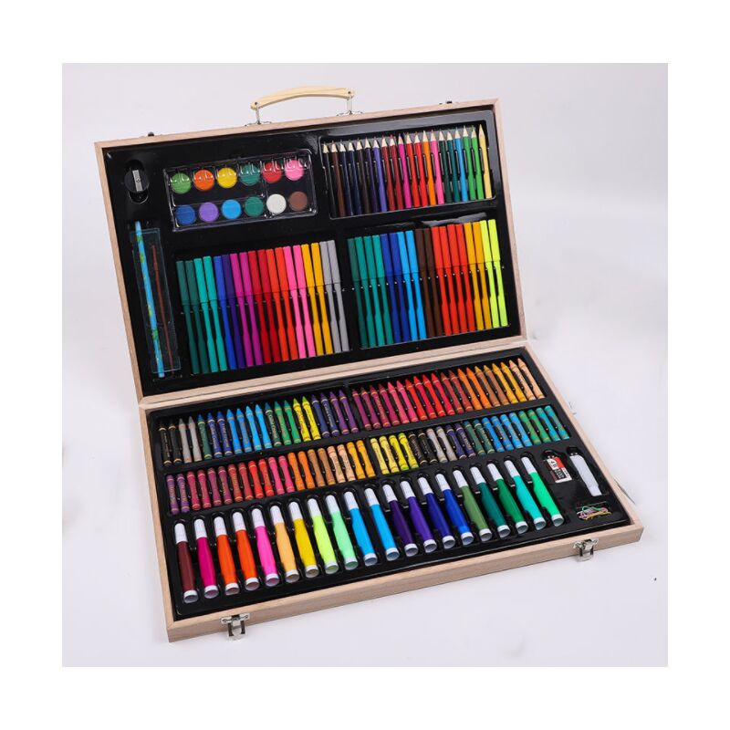 1Pc brosse peinture crayons rangement boîte stylo aquarelle conteneur 
