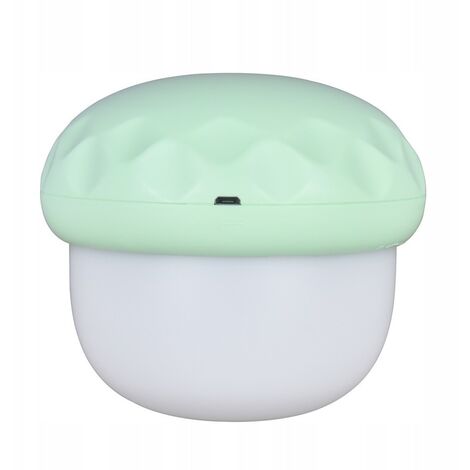 Veilleuse Lampe De Chevet Bebe Champignon Lampe De Projection Ambiance Vert Clair