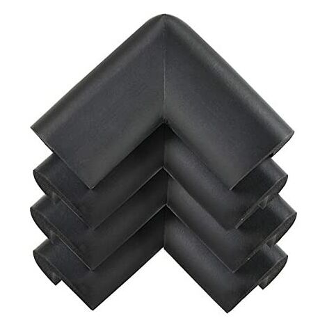 Ilovemilan Coin De Table Housse De Protection D Angle Coin De Table Bebe Bebe Coin Coin Anti Cognement Autocollants 12 Noir