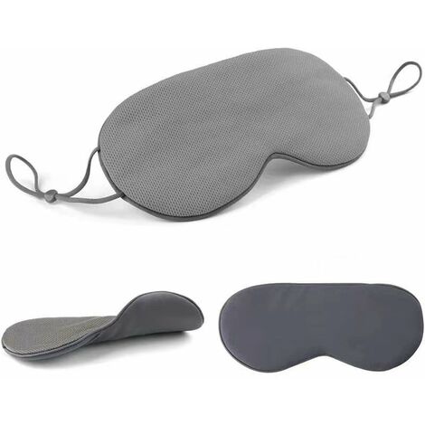 Noir Masque de sommeil anti-taches 150 cm Doux et confortable pour les yeux 