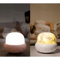 Veilleuse Lampe De Chevet Bebe Champignon Lampe De Projection Ambiance Vert Clair