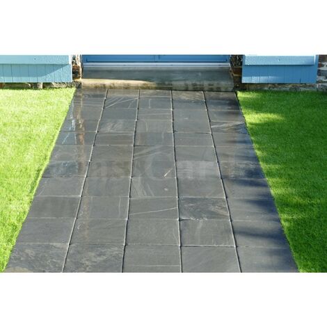 Schieferpflaster Patina 25 cm - Pack 160 Stück - 10 m²