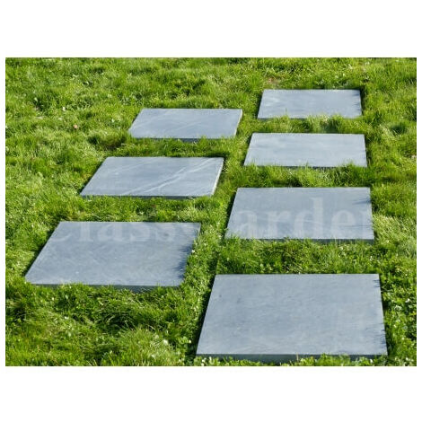 Gesägte Fliese Trittplatte 50x50