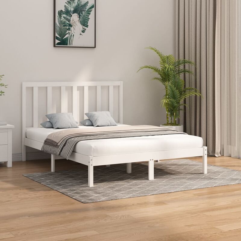 Design camera da letto in legno giapponese con listelli e design a