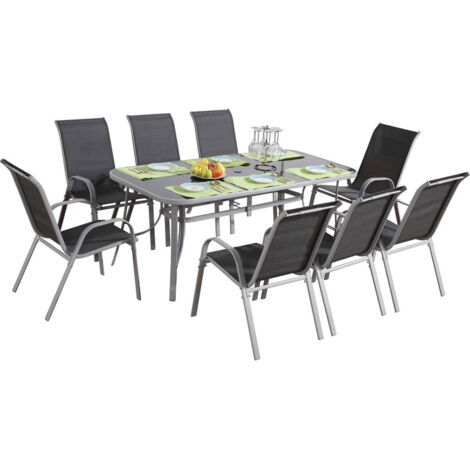 Mobili da giardino "Cordoba XL 180" - Phoenix - Grigio scuro (1/5)