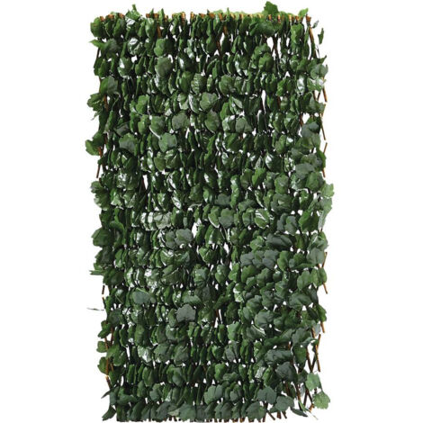 Recinzione a traliccio di salice "Fragon" - 200 x 100 cm - Verde