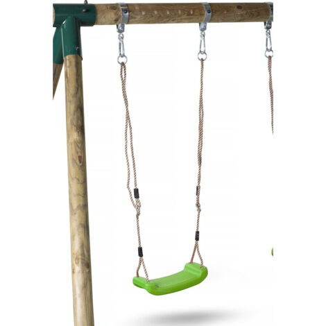 TP Toys Altalena In Legno Certificato FSC Per Cavalletto, Altezza Regolabile 300-350 Cm, Portata 50 Kg