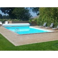 Piscina rettangolare in legno Oceano - 9,20 x 5,20 x 1,44 m