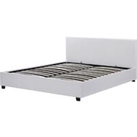 Letto con contenitore Carla - Bianco - 140 x 190 cm