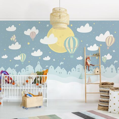 Sticker mural en grand format autoadhésive en intissé de Komar - Frozen  Springtime XXL - Taille: 127 x 200 cm