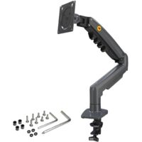 Support Bras Articulé North Bayou Pour Écran 17-27″ – Gaz Lift – Inclinable/Pivotant – Noir